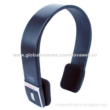 Bluetooth Stereo Headset, V3.0 with Built-in Rechargeable 250mA Li-polymer Battery, Foldable Design